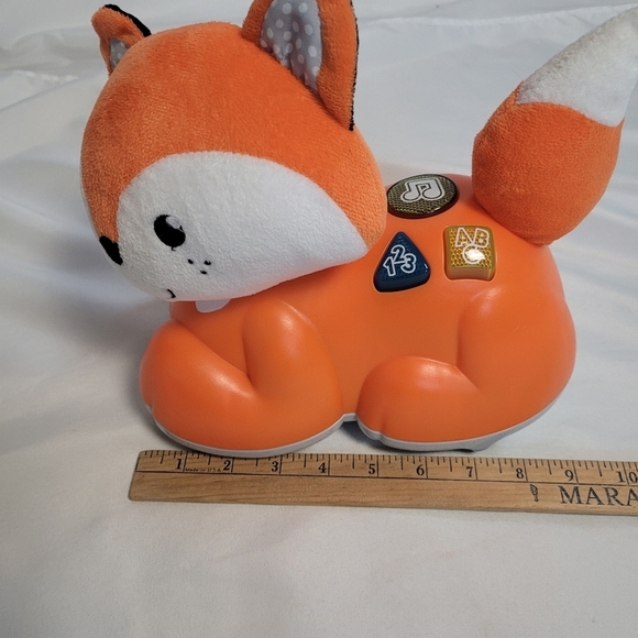 Fisher Price Crawl After Learning Fox Toy Musical Motion Plush Toy - Picture 13 of 14